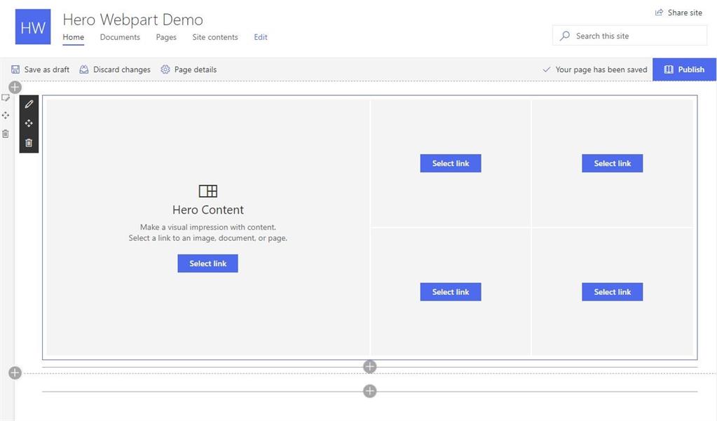Office 365 - SharePoint Online - Exploring OOB Hero Webpart